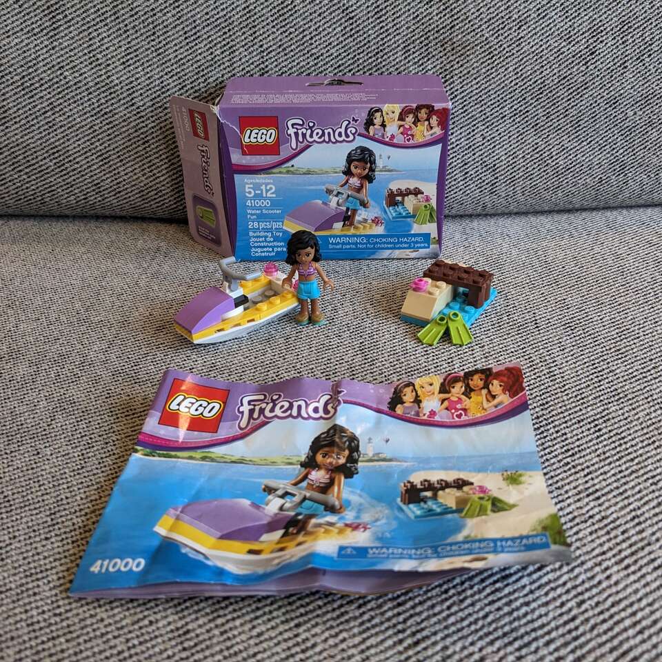 Lego Friends Water Scooter Fun *COMPLETE*