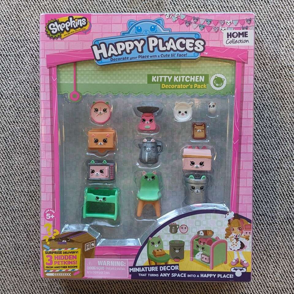 NEW! Shopkins Happy Places Kitty Kitchen