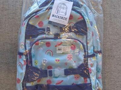 NEW! Pottery Barn Emoji Funny Faces Backpack