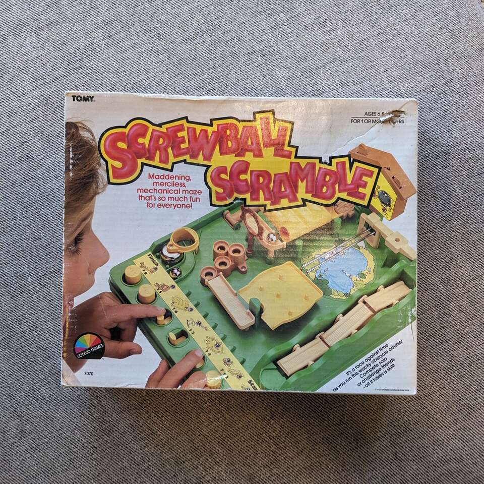 Vintage Screwball Scramble Game