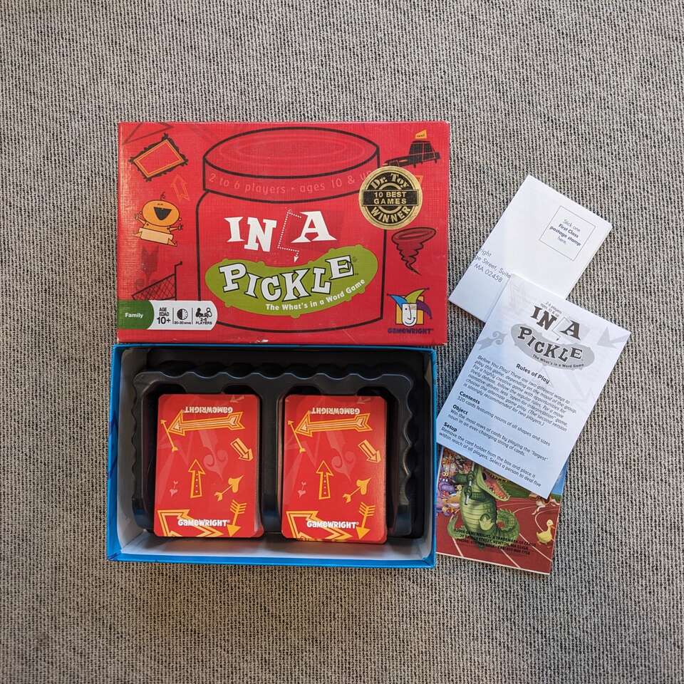 In A Pickle The What's In A Word Game