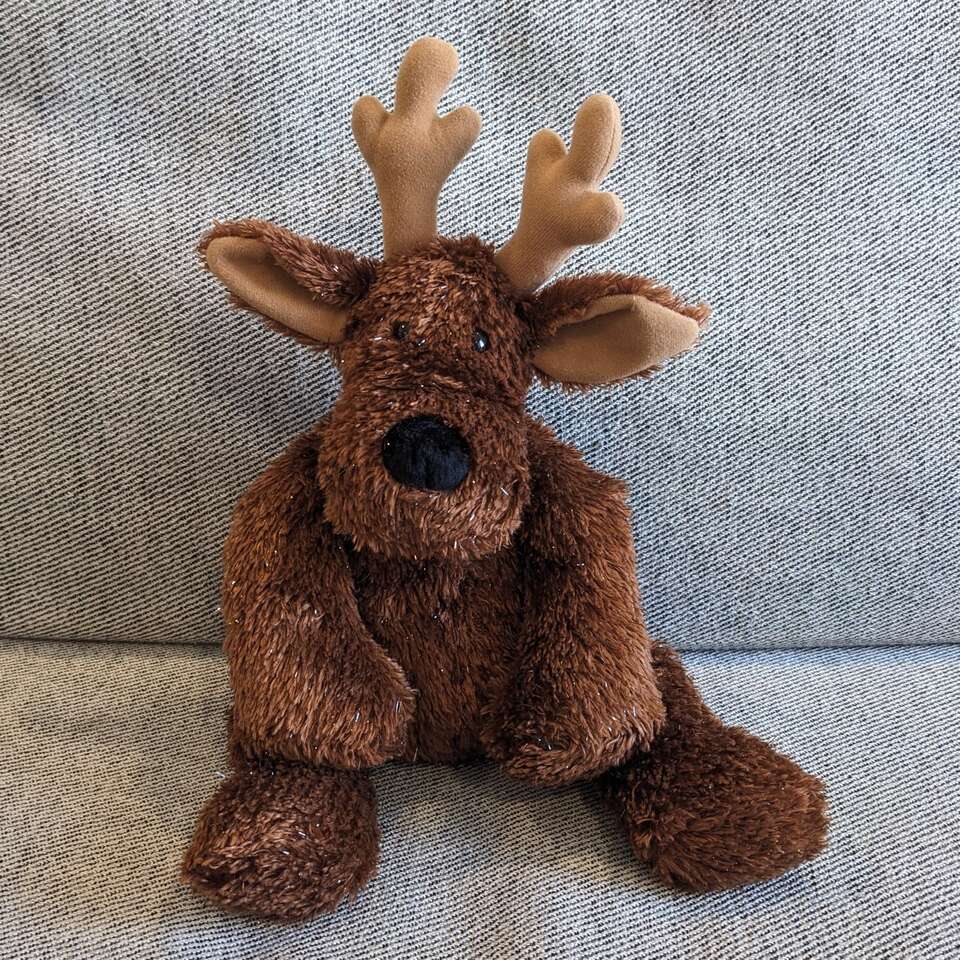 Hallmark Plush Christmas Moose