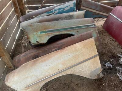 1956 Chevrolet Car OEM Fenders