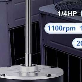 New 1075-1100 RPM A/C Condenser Fan Motors