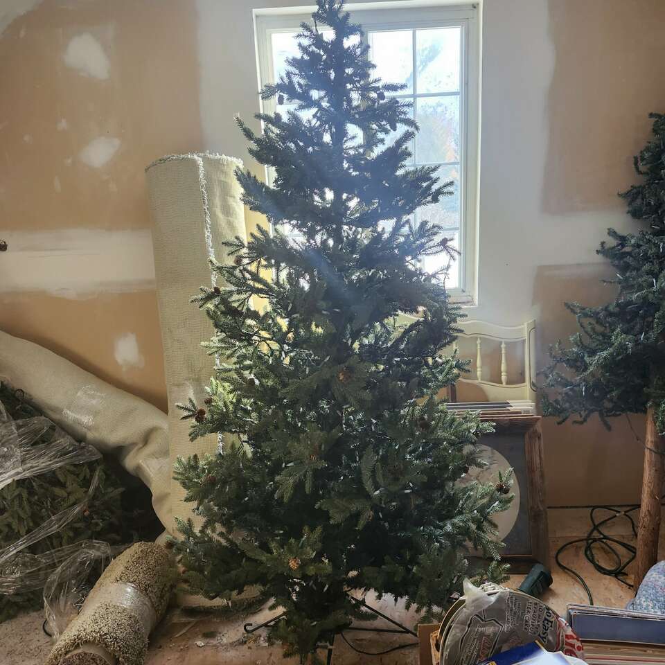Christmas tree, natural looking. Furniture
