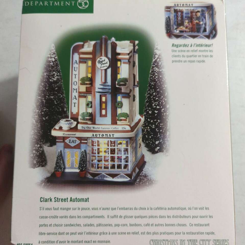 Department 56 Clark Street automat Ch… Furniture