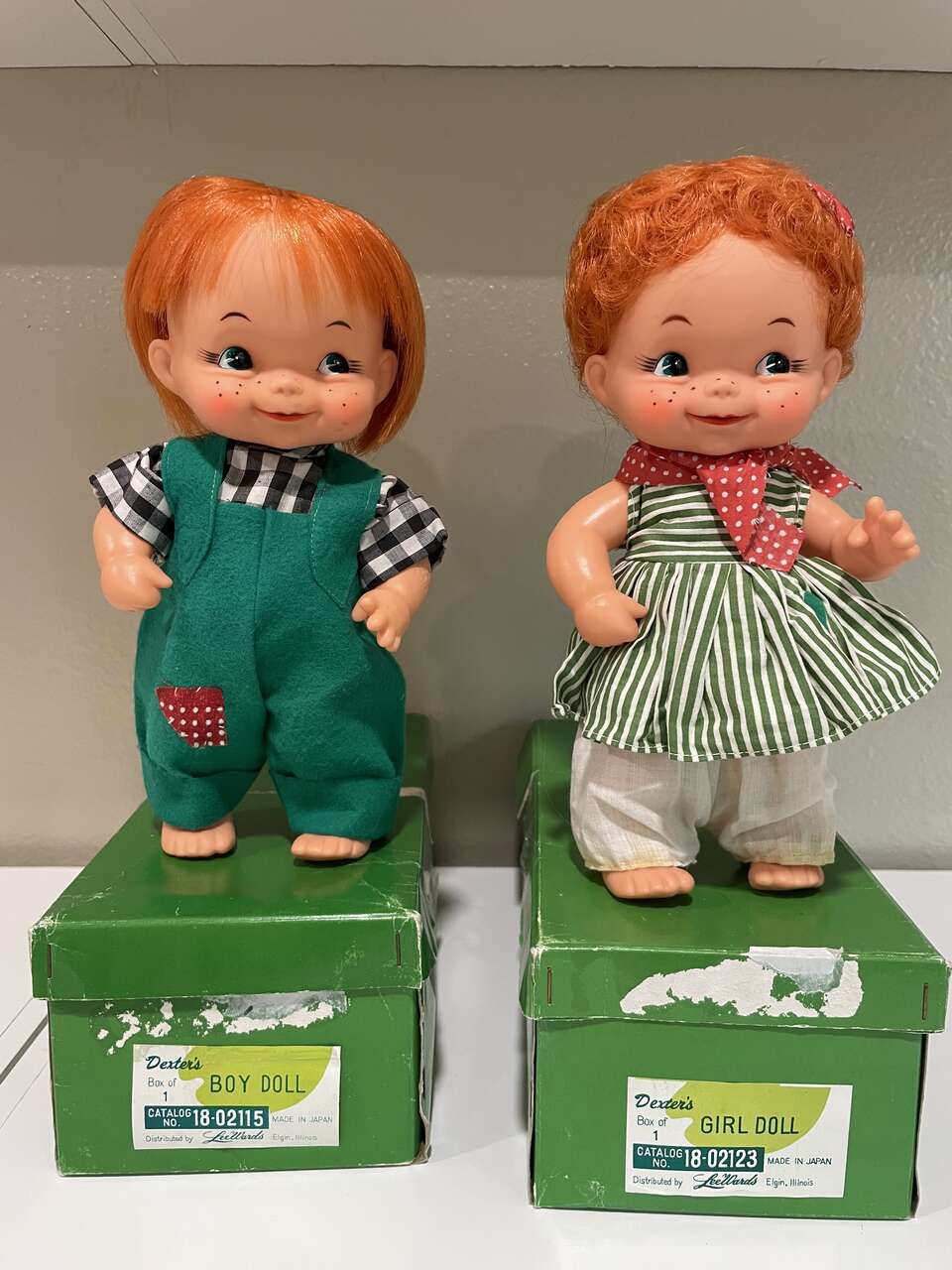 Rare Vintage LeeWards Dexter's Dolls