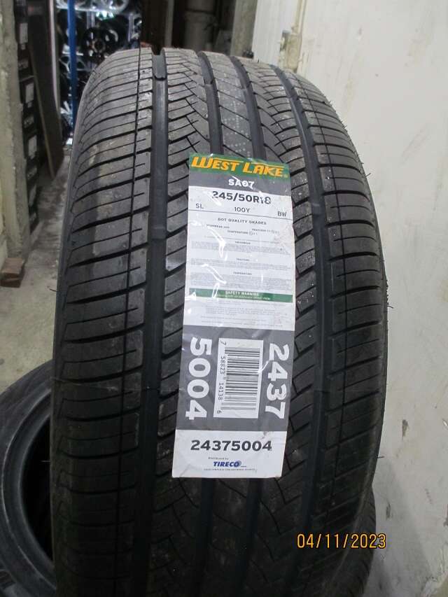NEW SET OF P245/50R18 WESTLAKE SA07