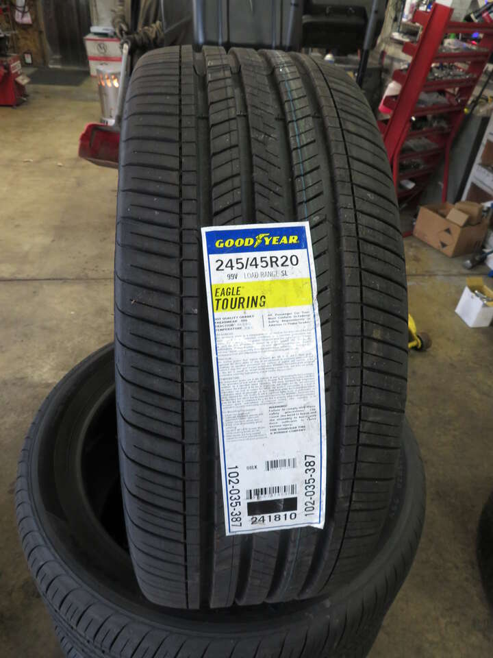 NEW SET OF P 245/45R20 GOODYEAR EAGLE