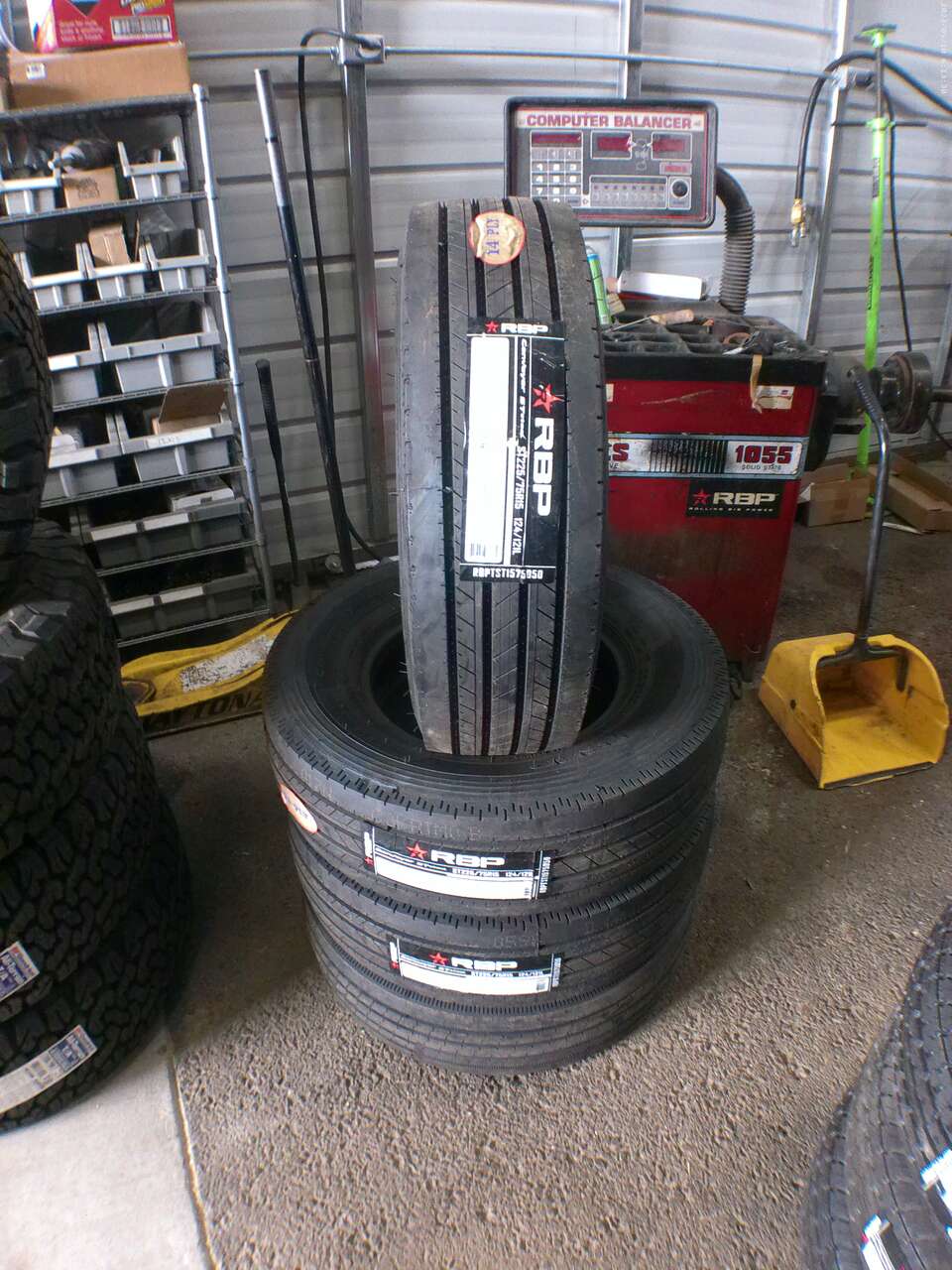 ST225/75R15 RBP CONVEYOR LOAD RANGE G 14PLY.