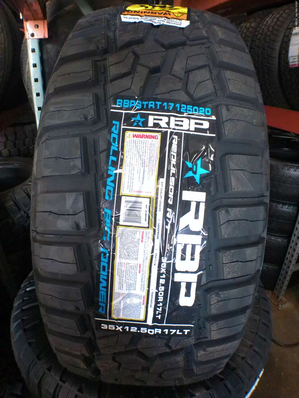 35X1250R17LT  RBP REPULSOR R/T LOAD RANGE 12 PLY.