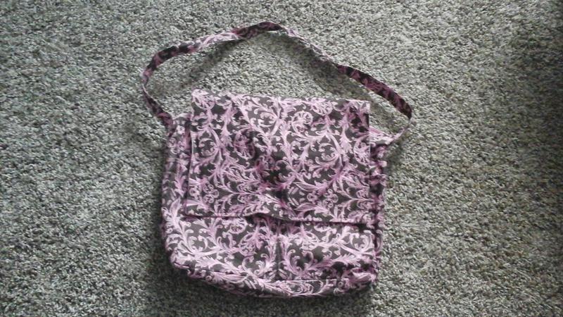 Cute pink and brown bag