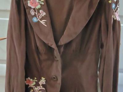 BRAND NEW BISOU BISOU BRAND BLAZER JACKET