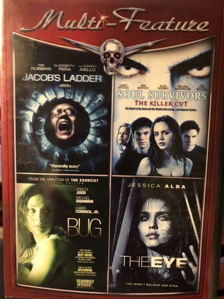 4 Horror Movies One Case In PRISTINE CONDITION
