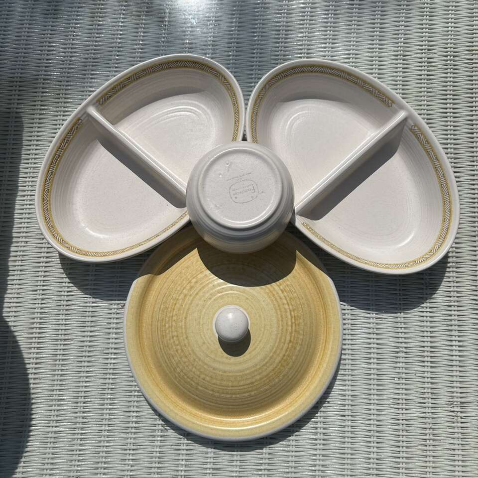 Vintage Franciscan Hacienda Gold Serving Dishes