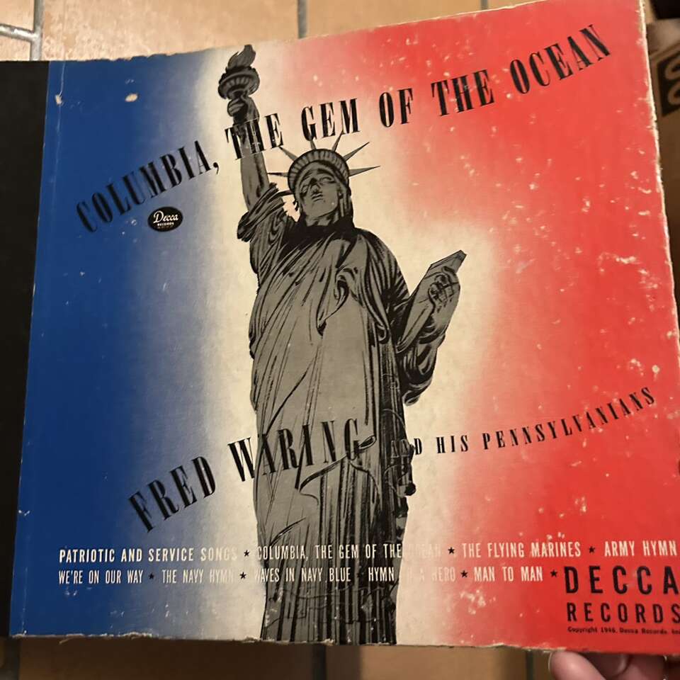 3 Vintage 78 Records Fred Waring & Pennsylvanians