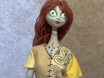 Nightmare Before Christmas Sally Doll 1993 Vintage