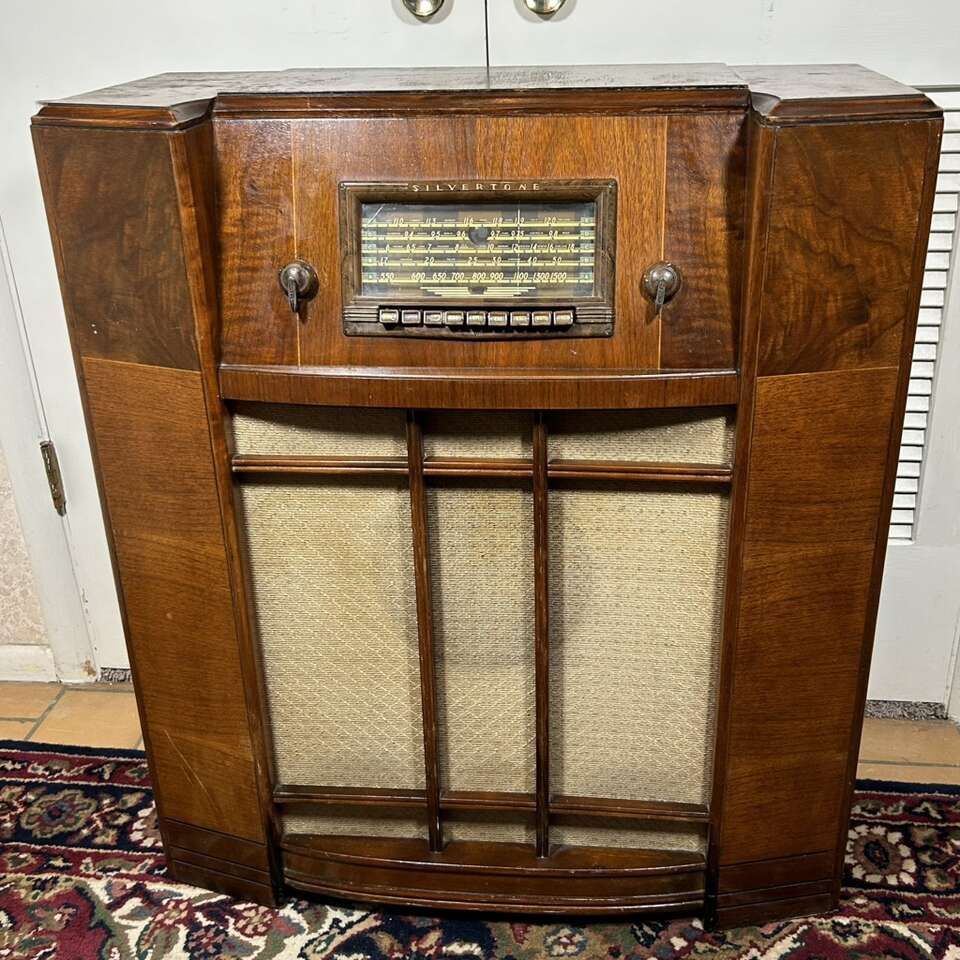 1940s Sears Console Radio Silvertone Not Working