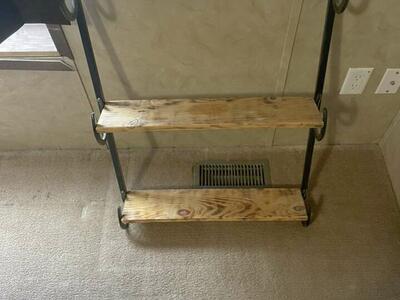 Horse Shoe Shelves