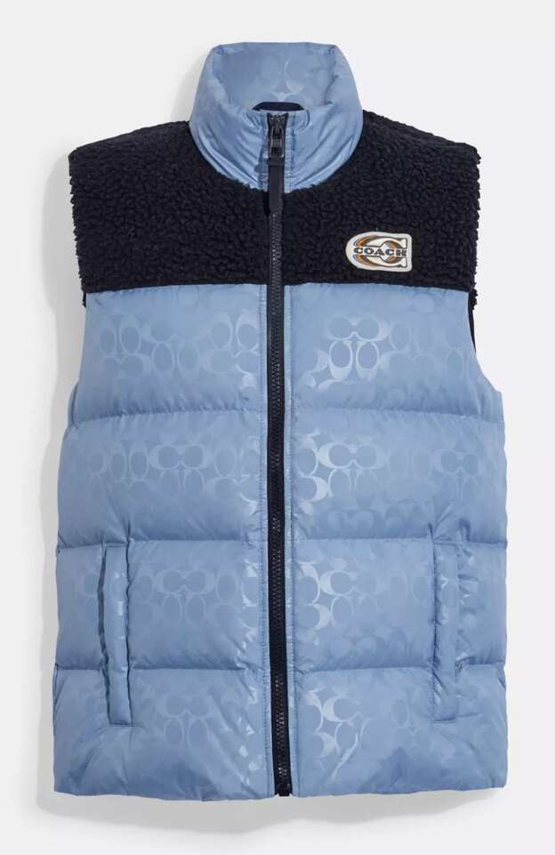 Coach Puffer Vest Size Large
