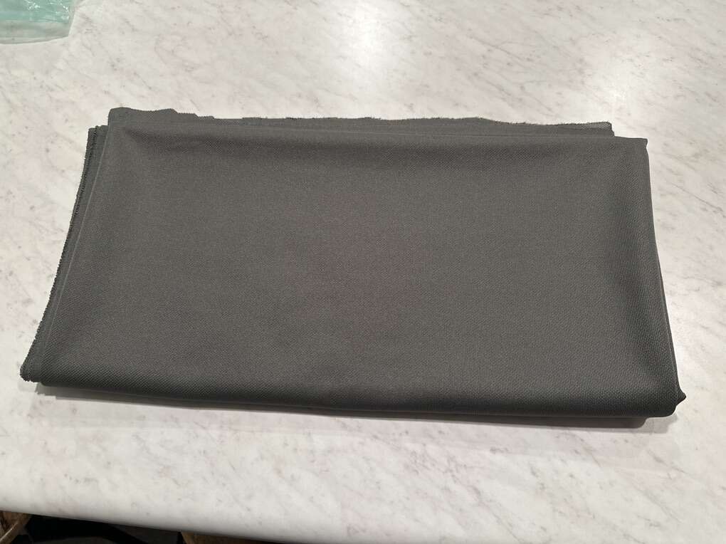 Gray Speaker Grill Fabric (2 yds) New