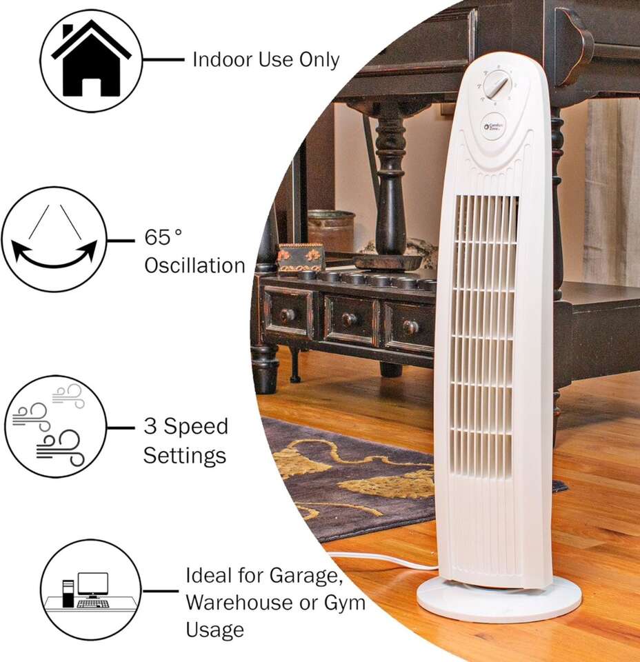 Three Speed Oscillating Fan- Brand new!