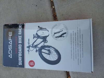 NEW surfboard paddle board bike rack