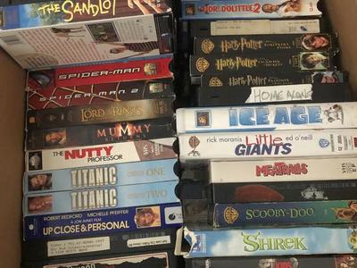 MISCELLANEOUS PG RATED VHS VIDEO CASSETTE TAPES