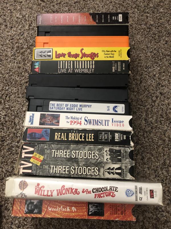 MISCELLANEOUS UNRATED VHS VIDEO CASSETTE TAPES