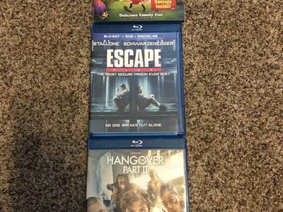 Miscellaneous Blu-ray Disc movies $5.00 each