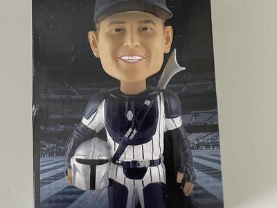 Anthony Rizzo New York Yankees Star Wars Mandalorian edition bobblehead doll