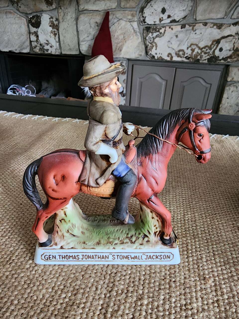 Old antique ceramic figurine