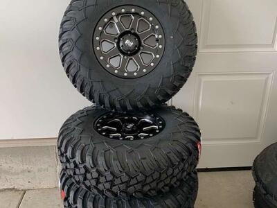 Brand New Tusk Terrabite Tires, Wheels, or both