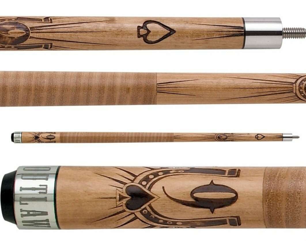4 Different Outlaw Pool Table Cues Cu… Furniture