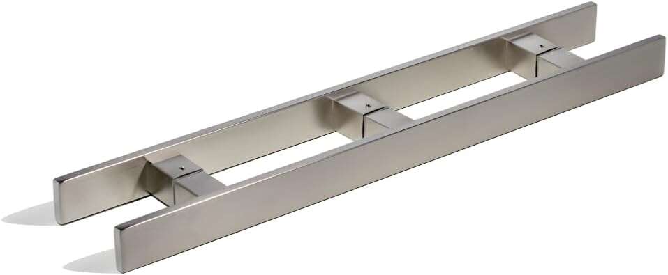 71 Inch Square Rectangle Flat Shape Stainless Steel Modern Contemporary Entry Door Handle