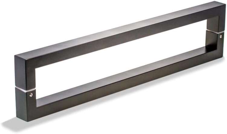 71 Inch Long Modern Stainless Steel Matte Black Door Handle