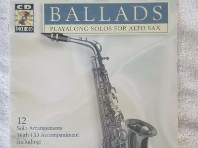 Ballads Playalong Solos for Alto Sax