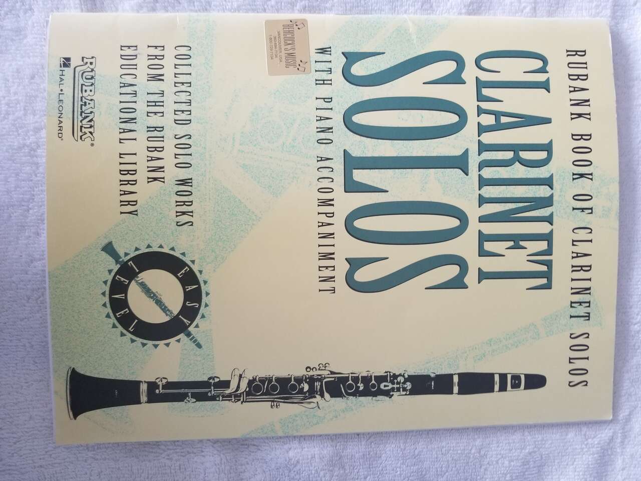 Rubank Book of Clarinet Solos