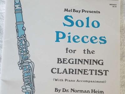 Mel Bay Presents Solo Pieces for the Beginning Clarinetist