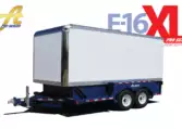 E- 16XL Enclosed Drop Deck Air-Tow Trailer