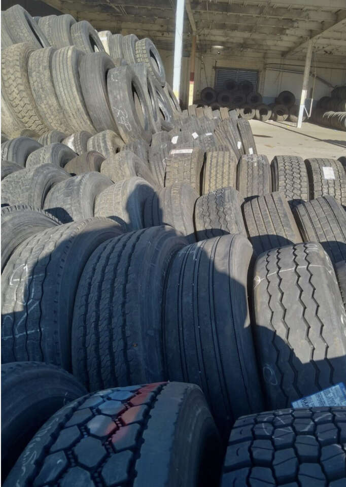 Used semi truck & trailer tires