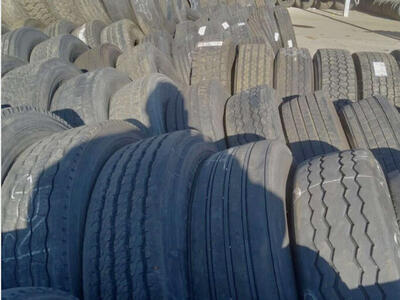Used semi truck & trailer tires