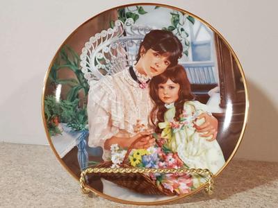 Vintage “A Cherished Time” Sandra Kuck Decorative Plate