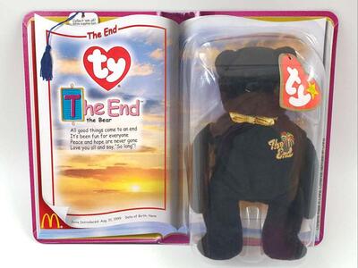 Ty Teenie Beanie Babies - The End the Bear - McDonalds Collectible - NEW