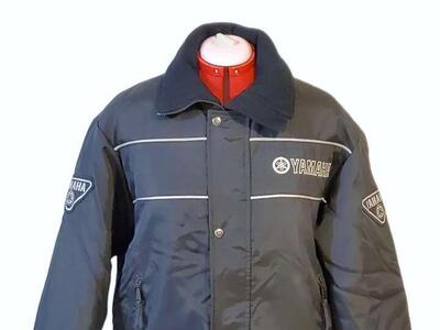 Yamaha Black Insulated Snowmobile Jacket - Size S