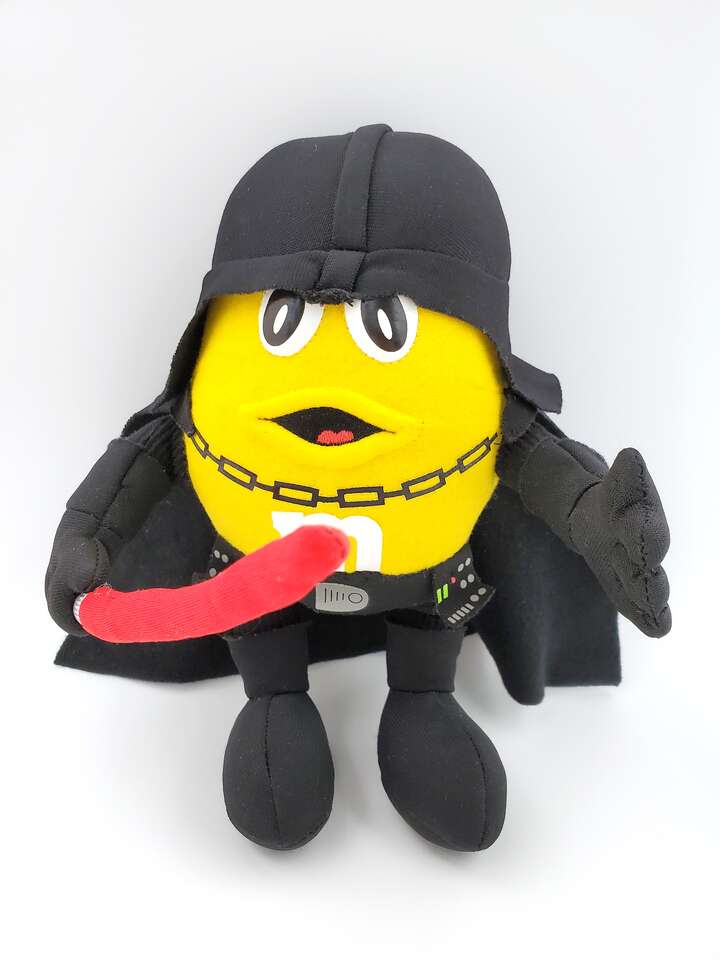 Star Wars “Chocolate M-Pire” Yellow M&M “Darth Vader” Plush Toy