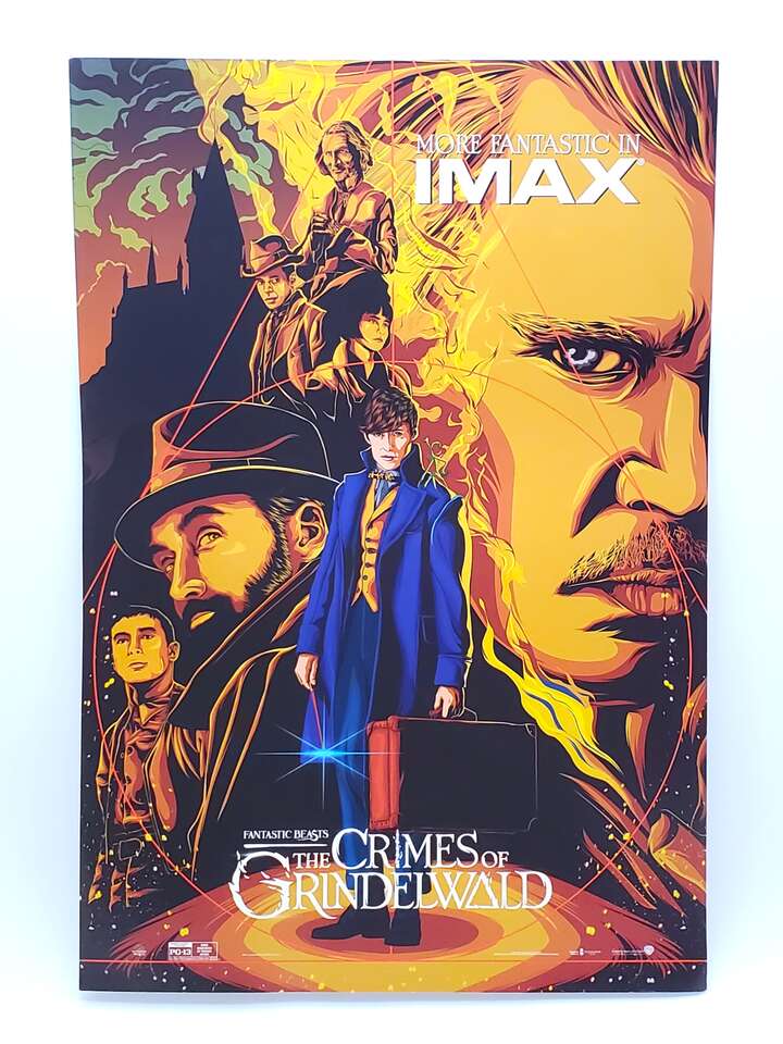 “Fantastic Beasts: The Crimes of Grindelwald” Original Movie Poster – 13x19 – NEW