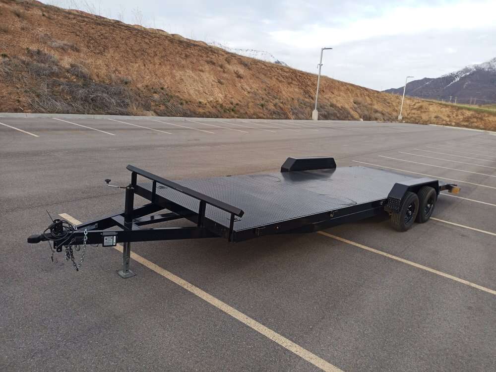 24' Foot Dove Tail Car Hauler, 10,400 GVWR, For Rent