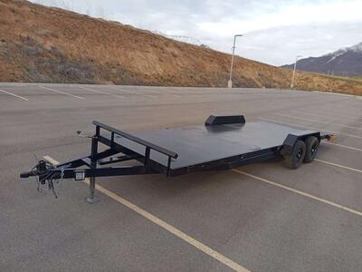 24' Foot Dove Tail Car Hauler, 10,400 GVWR, For Rent