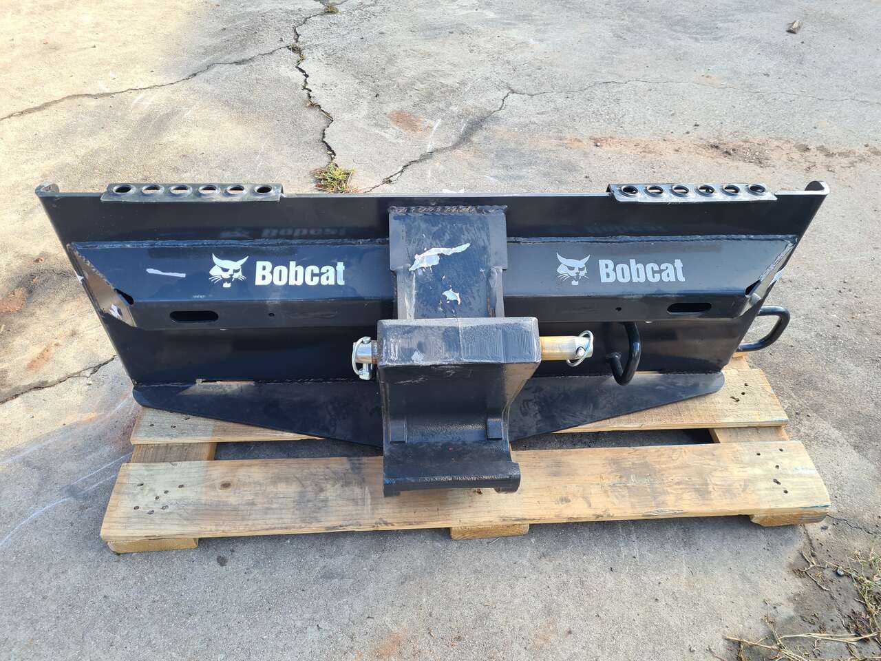 Bobcat Skid Steer to X Change Adapter Concrete breaker auger quick attach plate